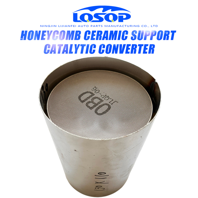 Honeycomb ceramic carrier substrate catalytic converters for cars and trucks