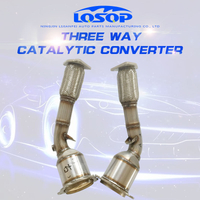 Honeycomb Ceramic Carrier Catalytic Converter for Porsche Cayenne 4.8