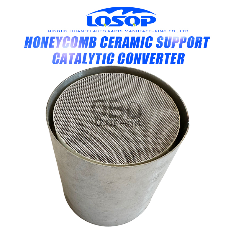 Oval Ceramic Honeycomb Substrate Catalyst for Catalytic Converter