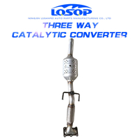 Automotive exhaust system catalytic converter for Volkswagen Pineapple 1.6