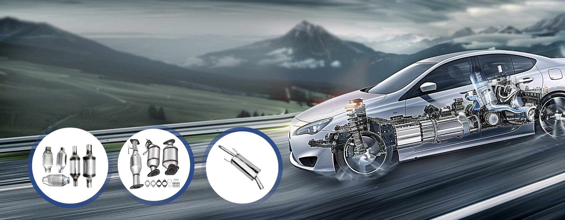 Car Catalytic Converter and Exhaust System: High-quality, self-produced components for superior vehicle performance.