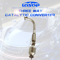 Automotive Exhaust Manifold Catalytic Converter for The Chery A5 1.6L