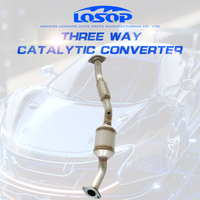 Automotive Exhaust Catalytic Converter for Futian Mengpaike