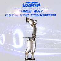 Automotive High Flow Ceramic Support Catalytic Converters Volvo