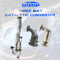 Honeycomb Ceramic Carrier Catalytic Converter for Nissan Teana 2.3