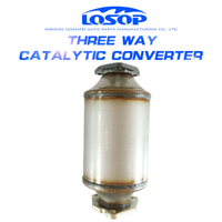 Automotive exhaust system catalytic converter for Volkswagen Gore