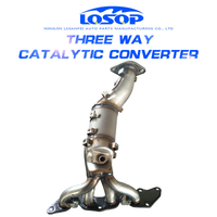 Automotive Exhaust System Catalytic Converter for Haima Mazda 2.5L