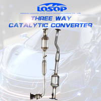 Honeycomb Ceramic Carrier Catalytic Converter for Jianghuai Ruiying