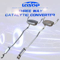 409 Stainless Steel Catalytic Converter for Cadillac SRX Midsection
