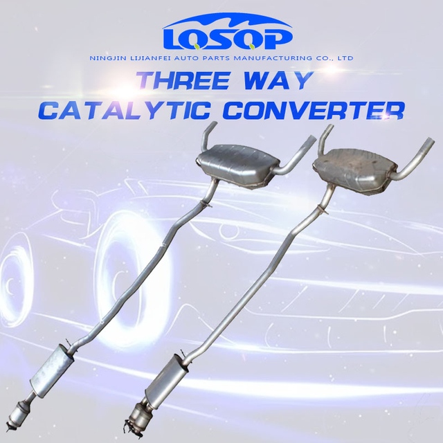 409 Stainless Steel Catalytic Converter for Cadillac SRX Midsection