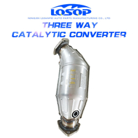 Automotive exhaust system catalytic converter for Volkswagen Passat 1.8T old