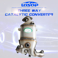 High Flow Ceramic Support Catalytic Converter Roewe 350